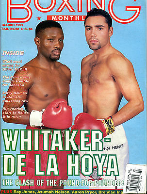 Boxing Monthly Magazine March 1997 Oscar De La Hoya EX 060716jhe