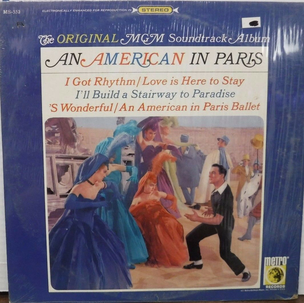 The orig. soundtrack An American in Paris 33RPM MS552 with sw 010717LLE