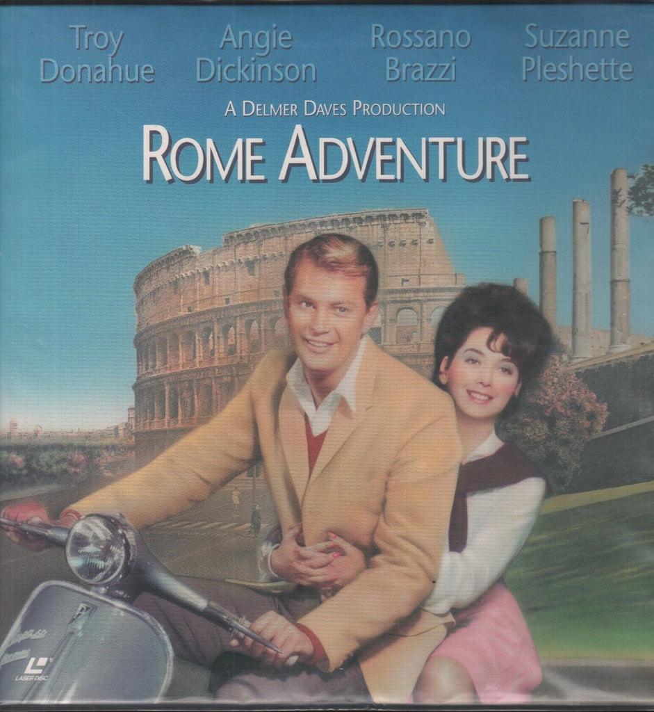 Rome Adventure Troy Donahue Warner Bro 1991 Laser Disc 110718AMLD