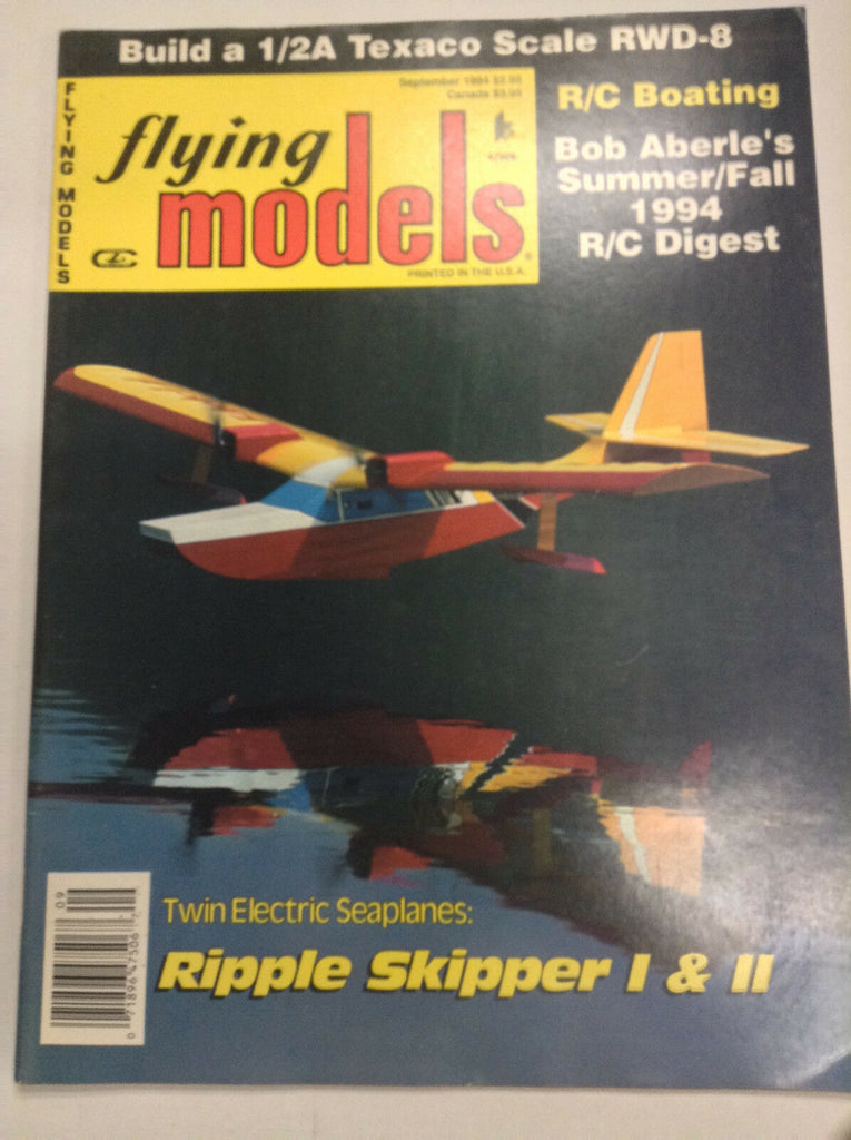 Flying Models Magazine Ripple Skipper 1 & 2 September 1994 040917nonrh2