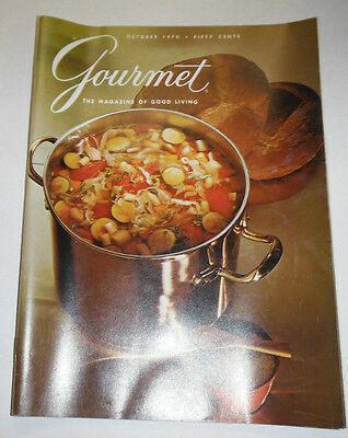 Gourmet Magazine Pumpkins & The Wines Of California October 1970 102214R