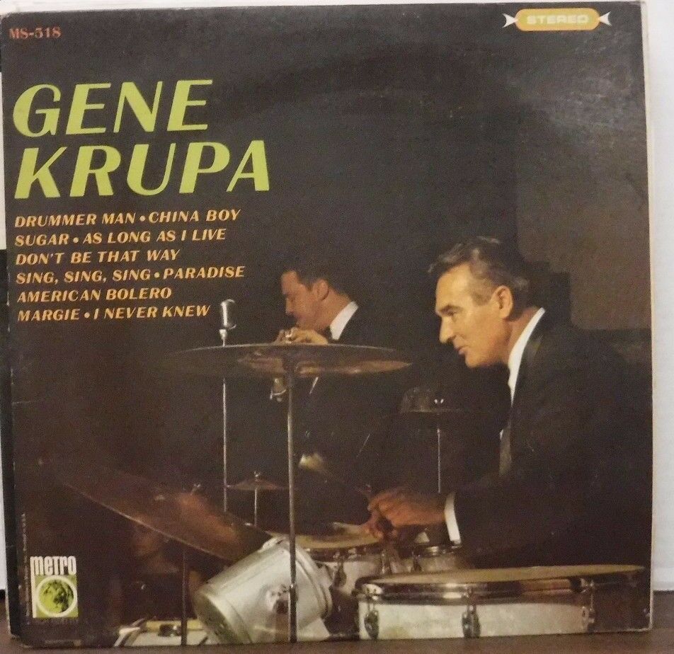 Gene Krupa 33RPM MS518 111116LLE
