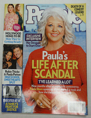 People Magazine Paula Deen & Robin Thicke March 2014 NO ML 051415R