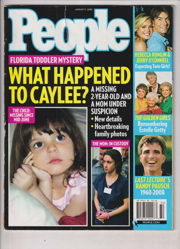 People Mag Casey Anthony What Happened To Caylee August 11, 2008 040420nonrh