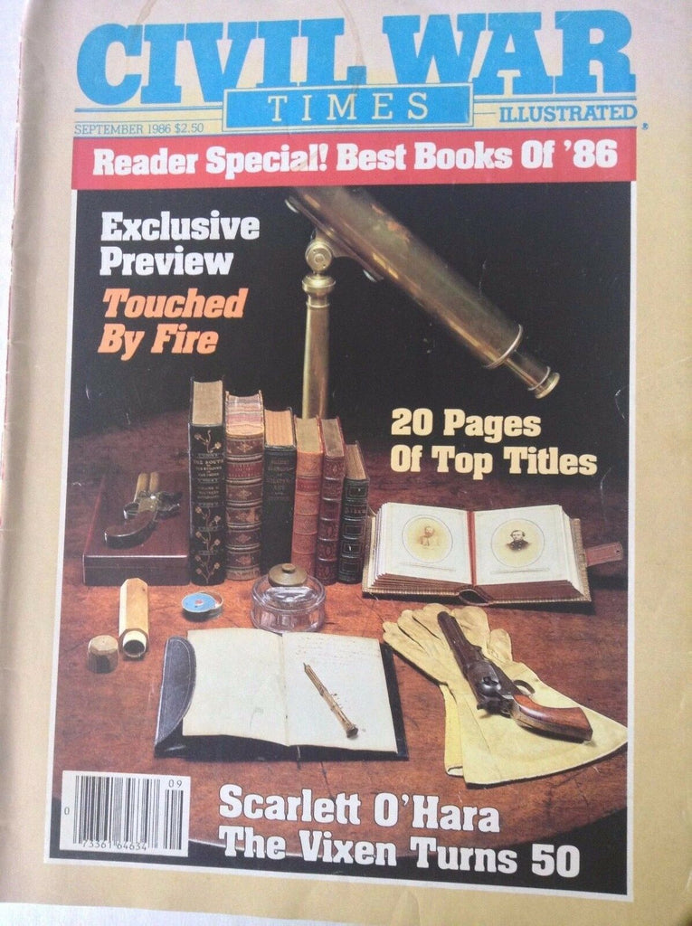 Civil War Times Magazine Scarlett O'Hara Turns 50 September 1986 083017nonrh