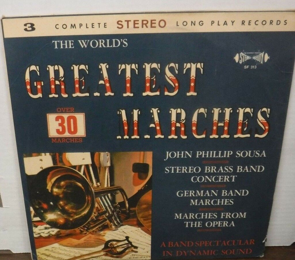 World's greatest marches over 30 marches John Phillip Sousa & more 012718LLE