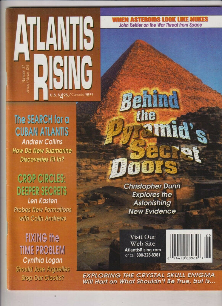 Atlantis Rising Mag Behind The Pyramids Secret Doors No.37 2000s 121319nonr2