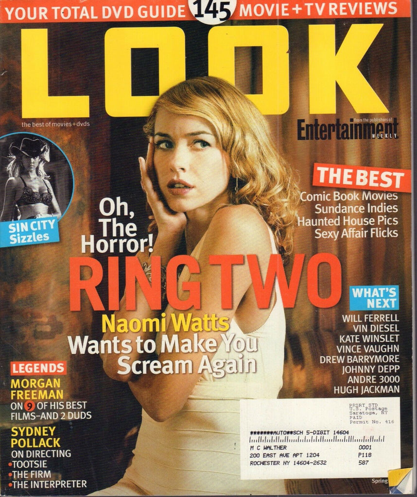 Look Spring 2005 Naomi Watts, Jessica Alba w/ML 050517nonDBE