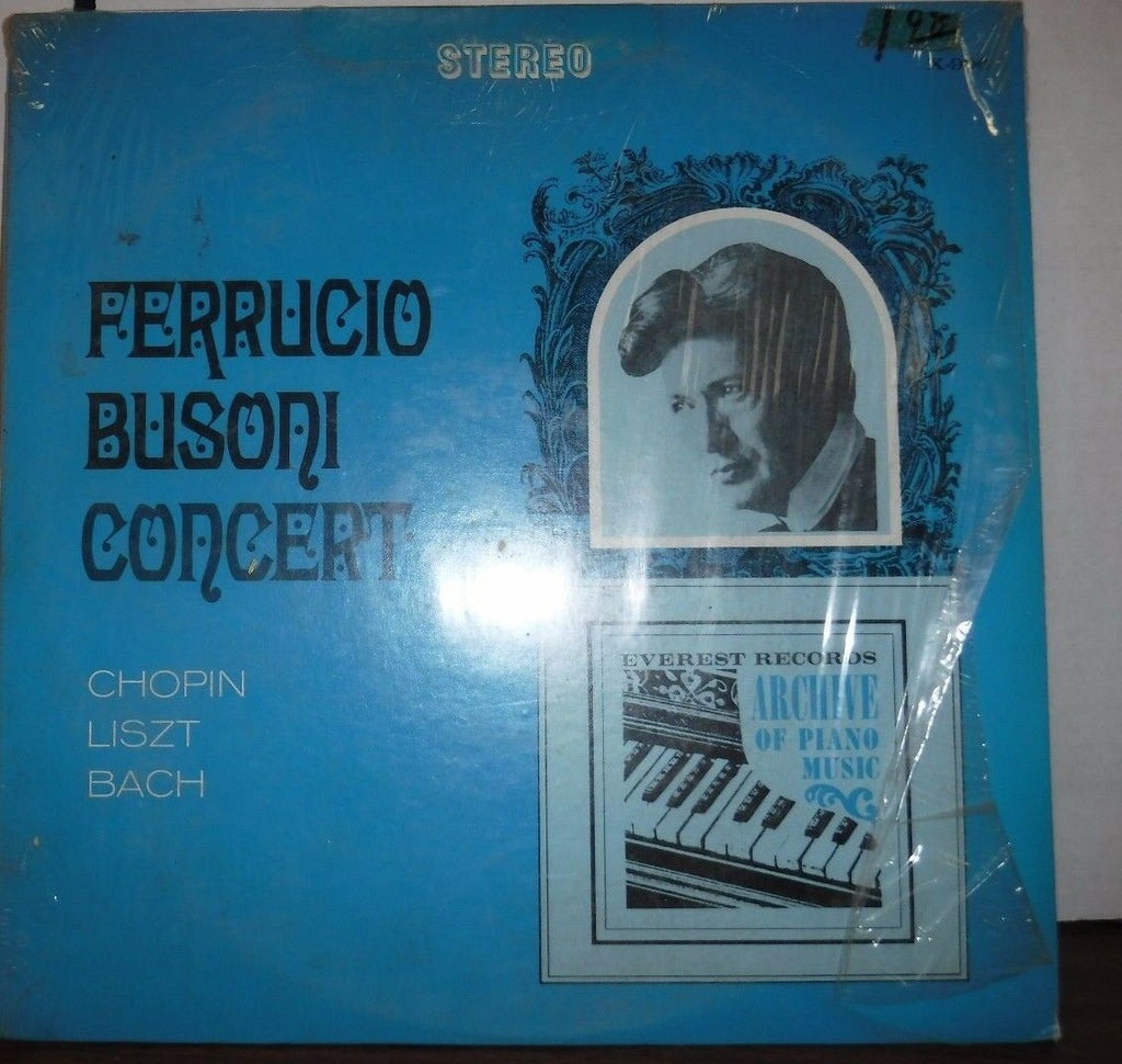 Ferruccio Busoni Concert 33RPM X-906 100816LLE