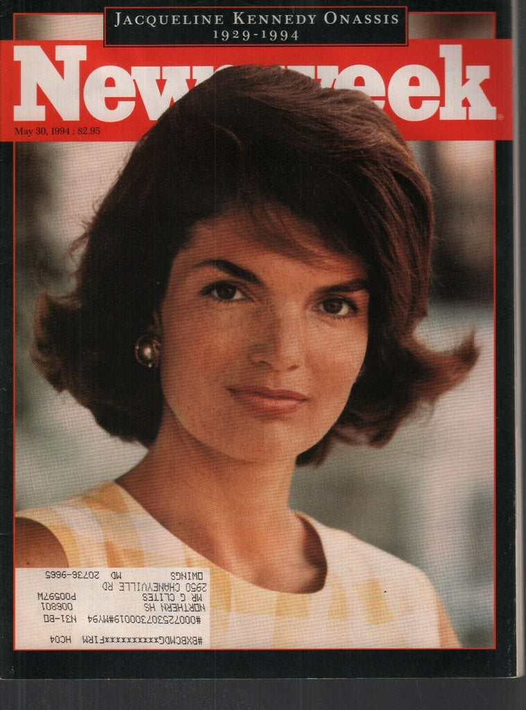 Newsweek May 30 1994 Jacqueline Kennedy Onassis 073019AME