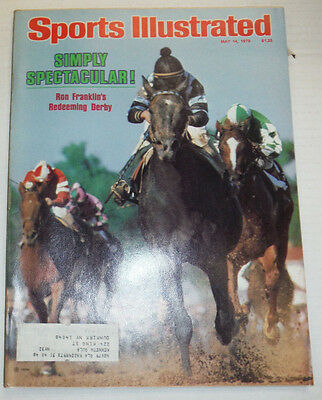 Sports Illustrated Magazine Ron Franklin's Redeeming Derby May 1979 121914R