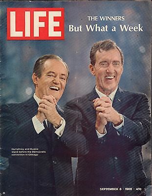 Life Magazine September 6 1968 Birthday The Winners VG 060716DBE2