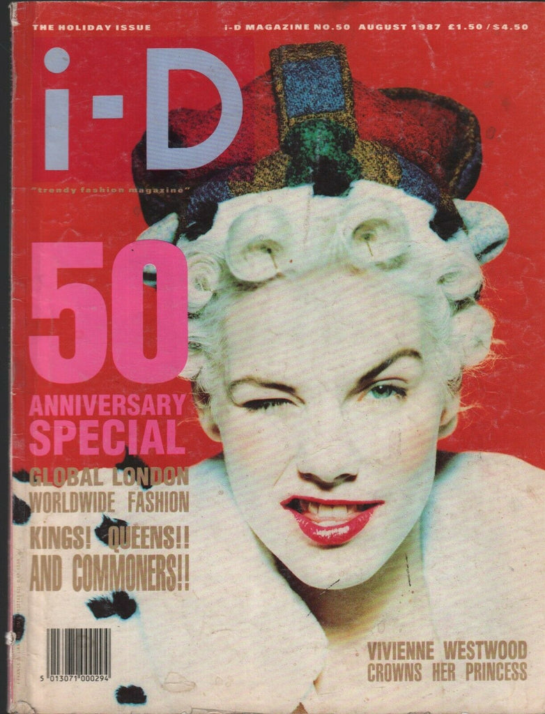 i-D Pop Culture Magazine August 1987 Vivienne Westwood 020321ame