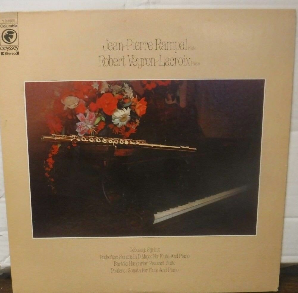 Jean-Pierre Rampal flute Robert Veyron-Lacroix Piano vinyl Y33905 031118LLE