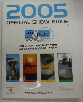 2005 Official Show Guide Magazine Air & Port Security Expo FAL 072315R2