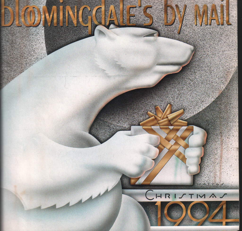 Bloomingdales Christmas 1994 Clothing Fashion Rare Vintage Catalog 061820AME2