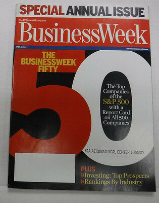 Business Week Magazine S&P 500 Businessweek 50 April 2004 071315R