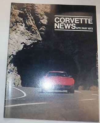 Corvette News Magazine Cave Rock Tunnel & Tahoe Tour IV April/May 1973 081815R