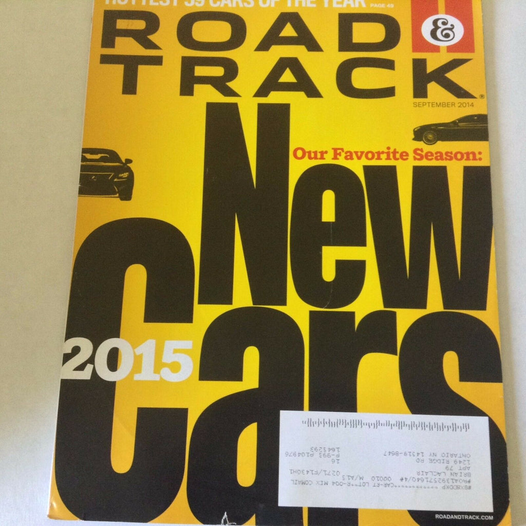 Road & Track Magazine BMW M3 Top Speed Test September 2014 060717nonrh