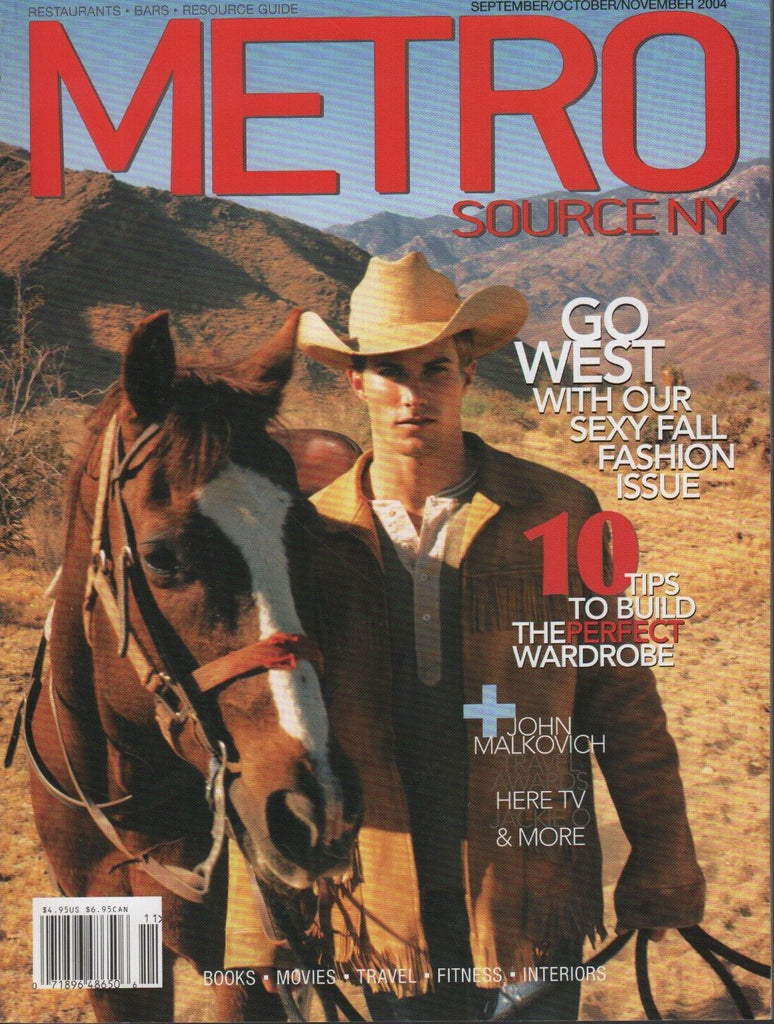 Metro Source NY Sept Oct Nov 2004 John Malkovich 111218DBE