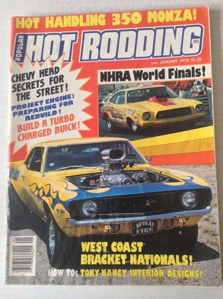 Popular Hot Rodding Magazine Chevy Head Secrets january 1978 042517nonrh