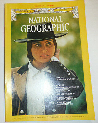 National Geographic Magazine Andalusia & Alaska June 1975 121314R2