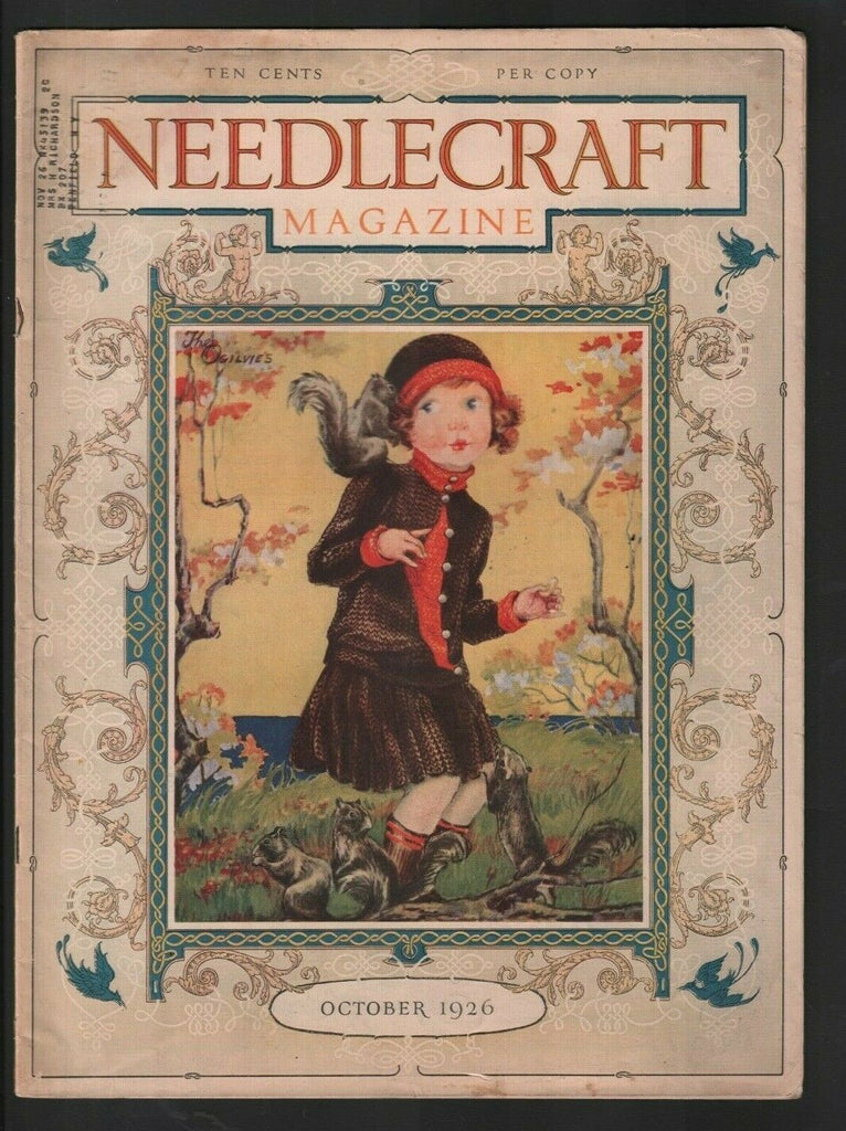 Needlecraft Mag New In Philadelphia October 1926 010620nonr