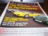 Car and Driver Magazine 4/2001 500-hp 2003 Viper