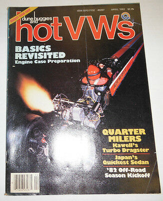 Dune Buggies And Hot VWs Magazine Engine Case Prep April 1982 090514R