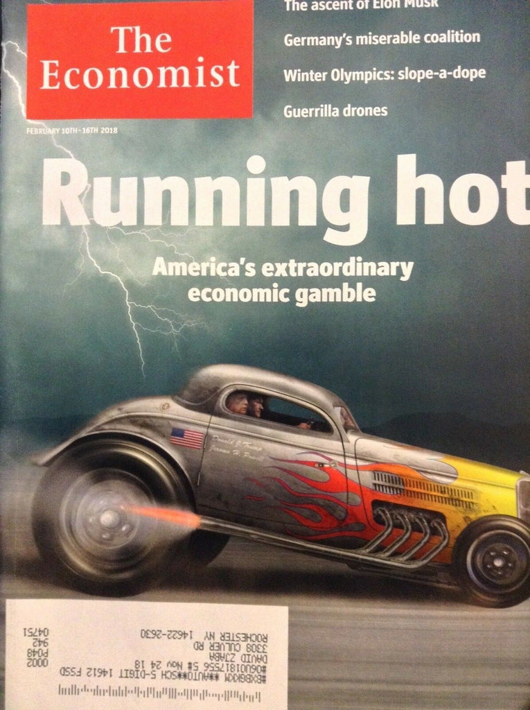 The Economist Magazine America's Economic Gamble February 16, 2018 041918nonrh