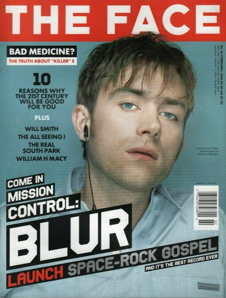 The Face Magazine February 1999 Blur Will Smith William H Macy 062019DBE