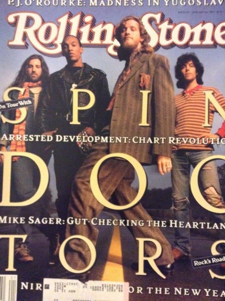 Rolling Stone Magazine Spin Doctors January 7, 1993 121118nonrh