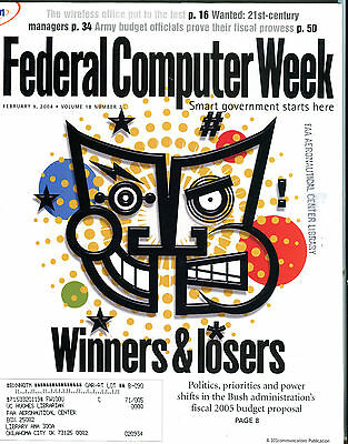 Federal Computer Week Magazine February 9 2004 Winners & Losers EX FAA 031416jhe