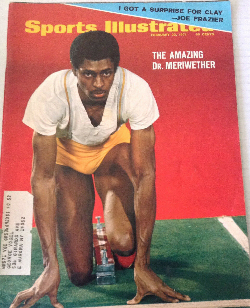 Sports Illustrated Magazine The Amazing Meriwether February 22, 1971 080717nonrh