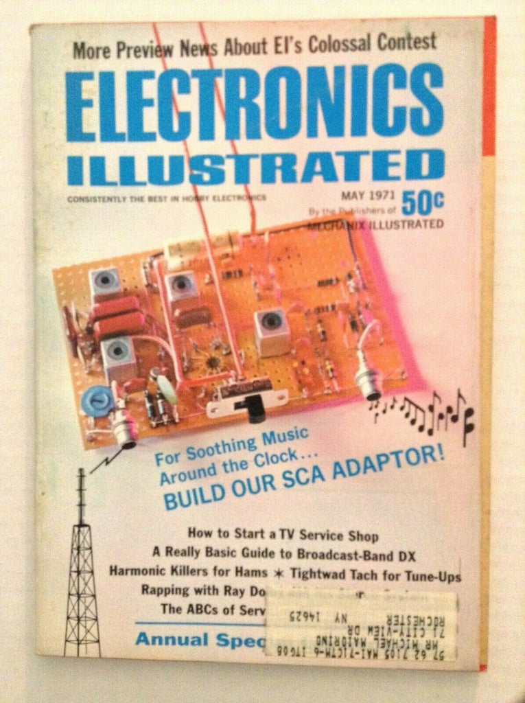 Electronics Illustrated Build A SCA Adaptor May 1971 092019nonrh