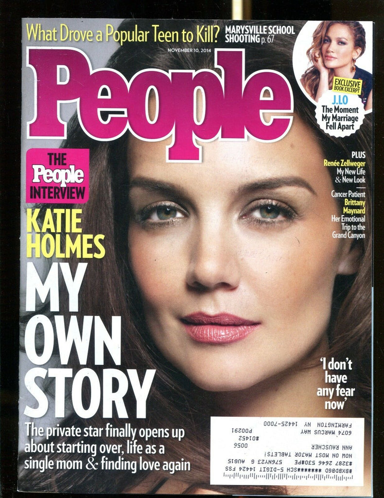 People Magazine November 10 2014 Katie Holmes EX w/ML 122816jhe