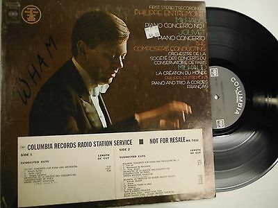 33 RPM Vinyl Philippe Entremont Jolivet Columbia MS 7432 102814KME