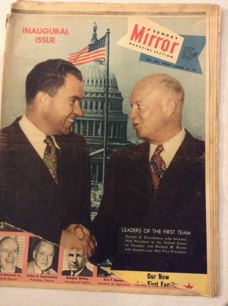 Sunday Mirror Magazine Richard Nixon Inauguration January 18 1953 042519nonrh