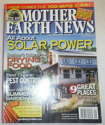 The Mother Earth News Magazine All About Solar Power September 2008 020515R