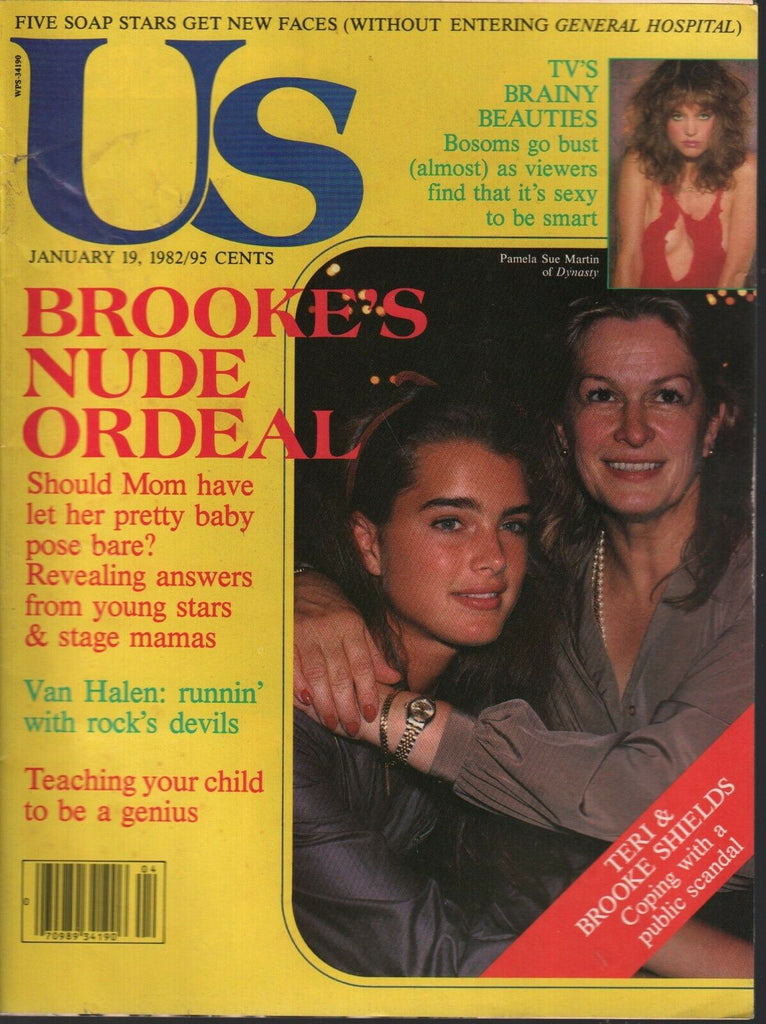 US Magazine January 19 1982 Teri Brooke Shields Pamela Sue Martin 020520AME