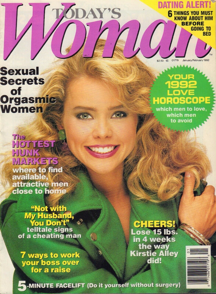 Today's Woman Magazine January 1992 Kirstie Alley 090517nonjhe