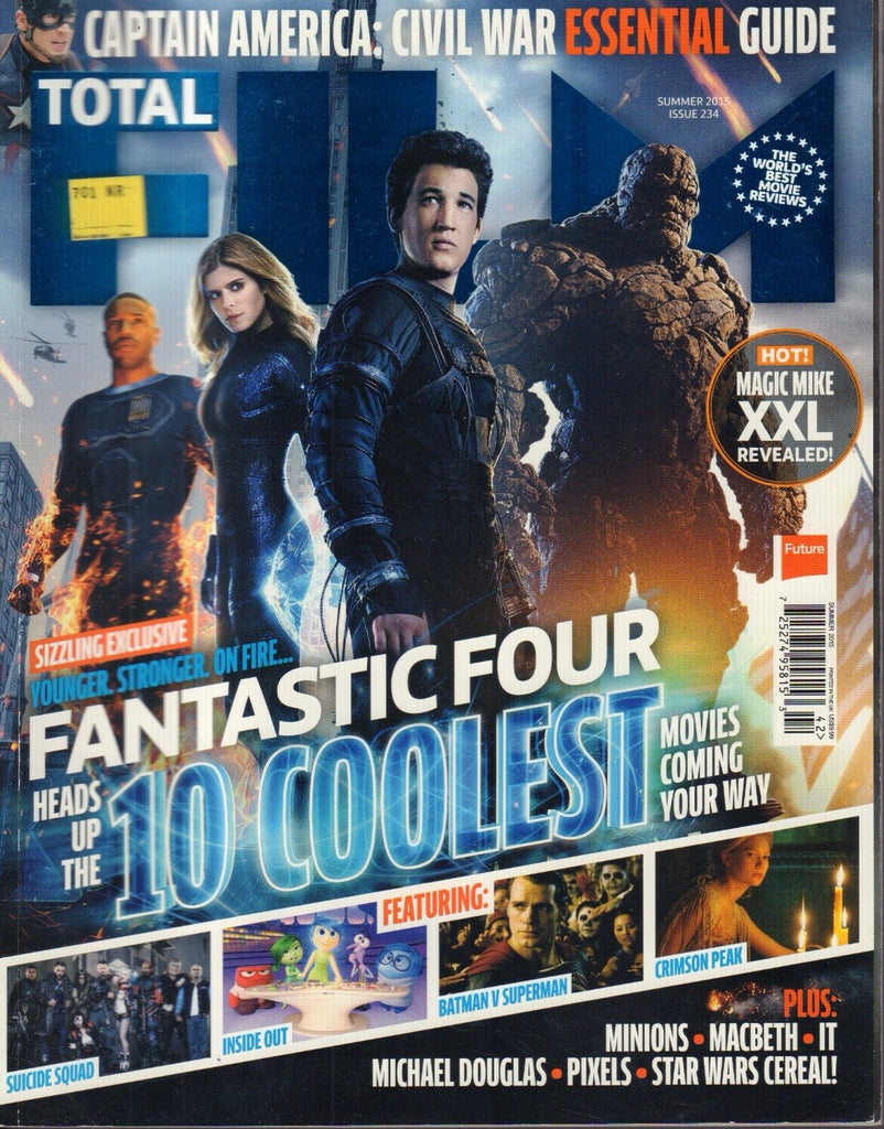 Total Film Summer 2015 Fantastic Four Suicide Squad Inside Out 012418nonDBE