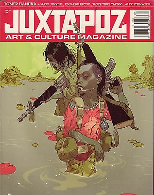 Juxtapoz January 2008 Tomer Hanuka, Mark Jenkins VG 053116DBE
