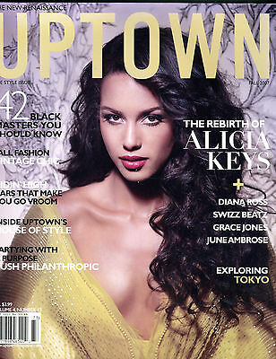 Uptown Magazine 2007 Fall Issue Alicia Keys EX 051016jhe