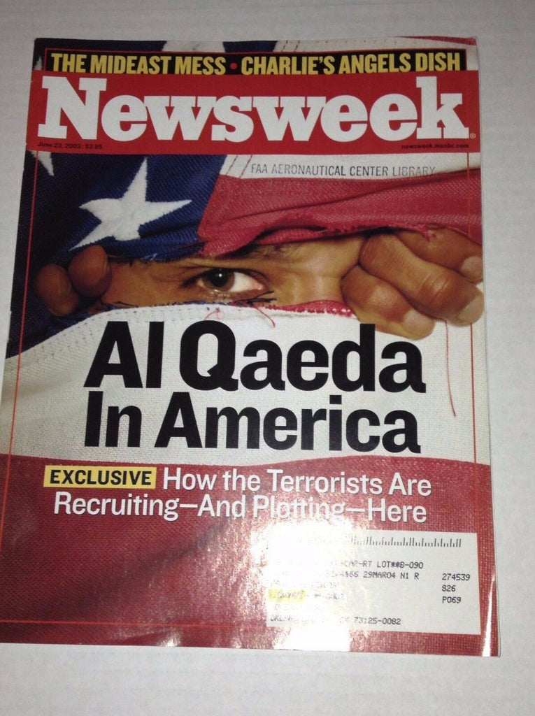 Newsweek Magazine Al Qaeda In America June 23, 2003 FAA 030217NONRH