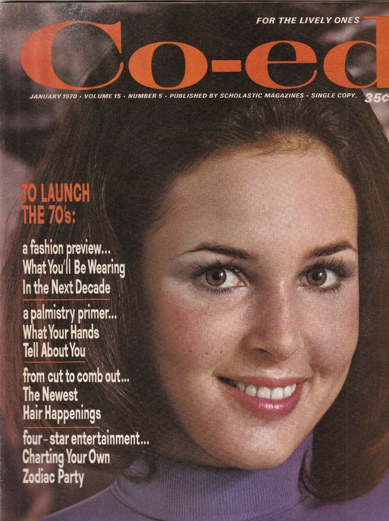 Co-Ed Magazine A Palmistry Primer January 1970 082819nonr