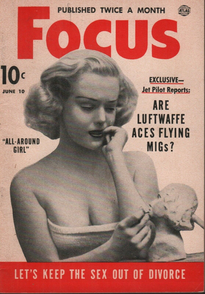 Focus Digest June 10 1953 Marion Brash Cheesecake Pin Up 070819AME
