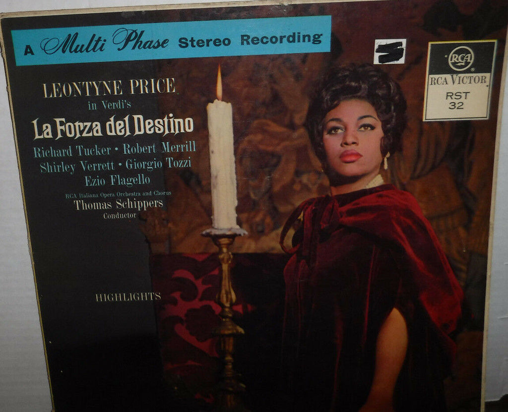 Leontyne Price in Verdi's LaForza del Destino vinyl RST32 011518LLE