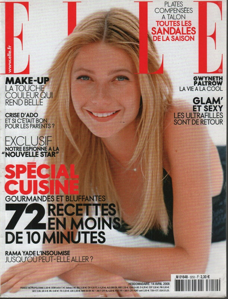 Elle French Fashion Magazine 14 Avril 2008 Gwenyth Paltrow 091819AME