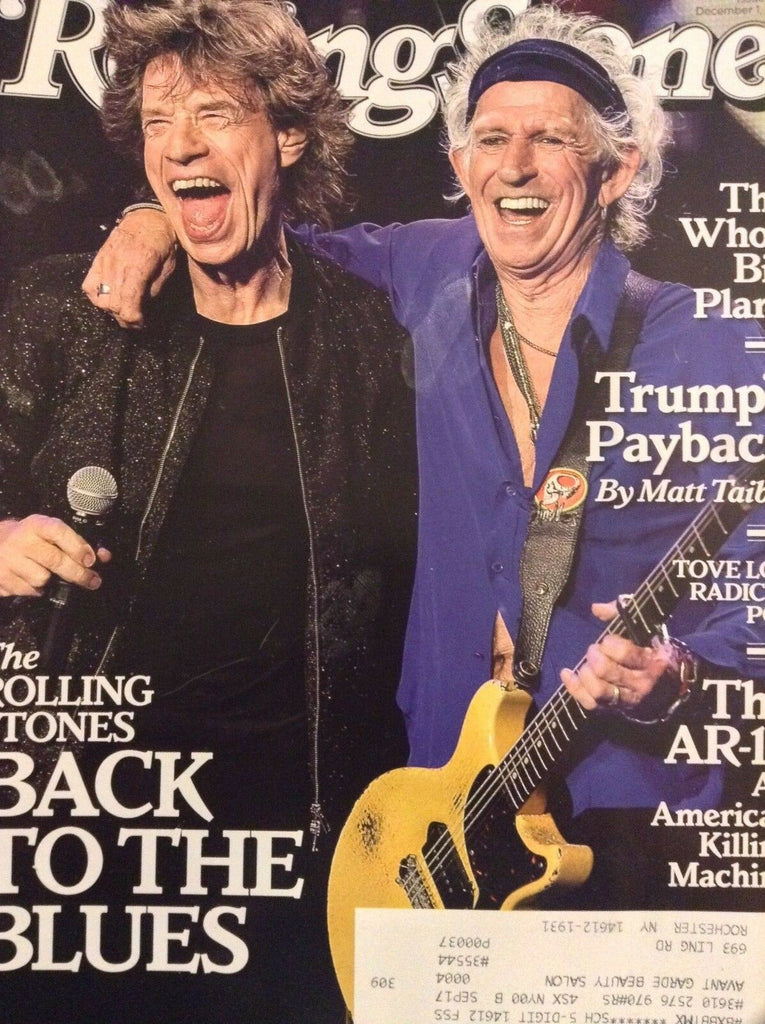 Rolling Stone Magazine Keith Richards December 1, 2016 081218nonrh